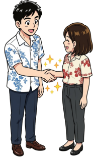 従業員がいる